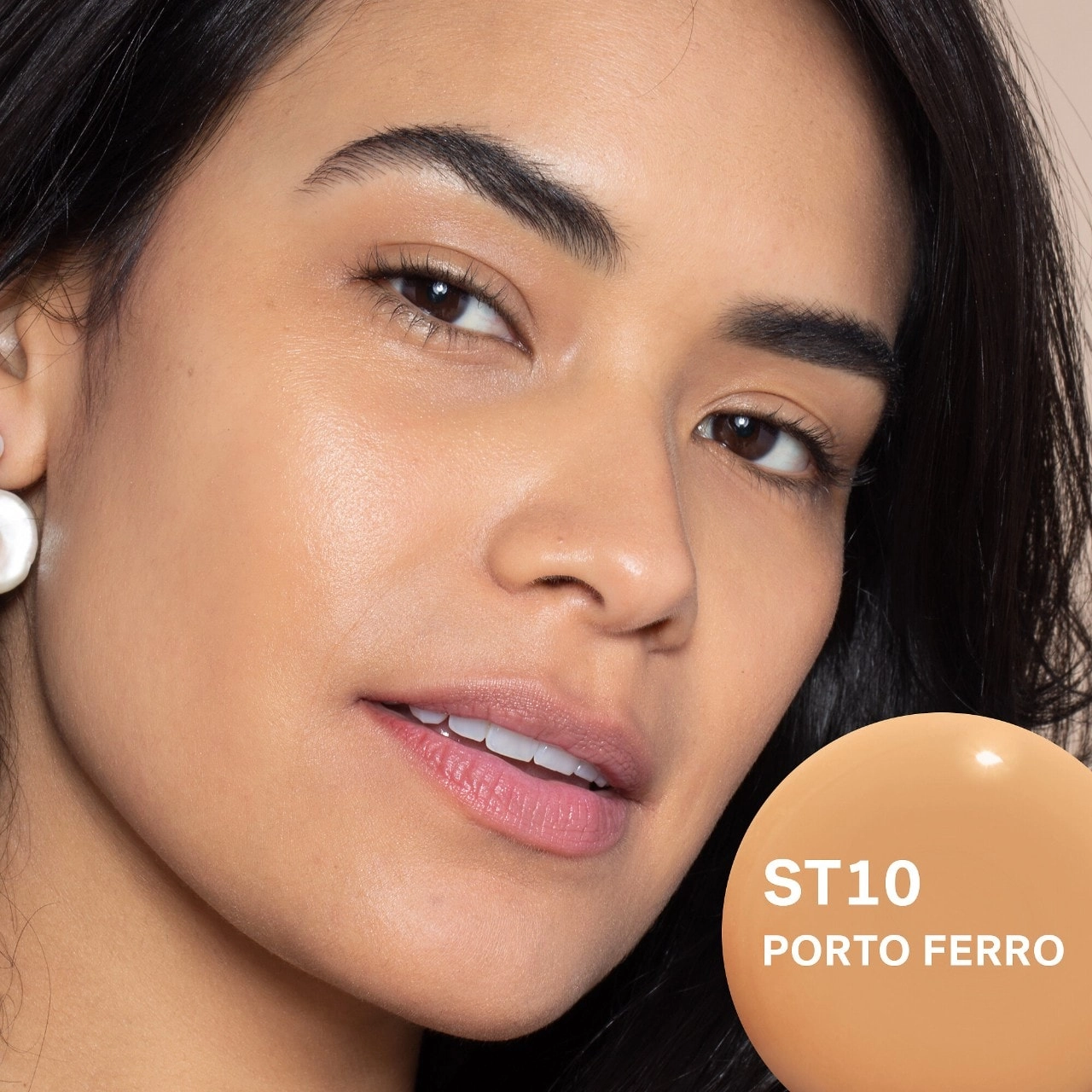 ILIA Super Serum Skin Tint SPF 40 Foundation Color: Porto Ferro ST10 - Medium with Warm Undertones - Image 2