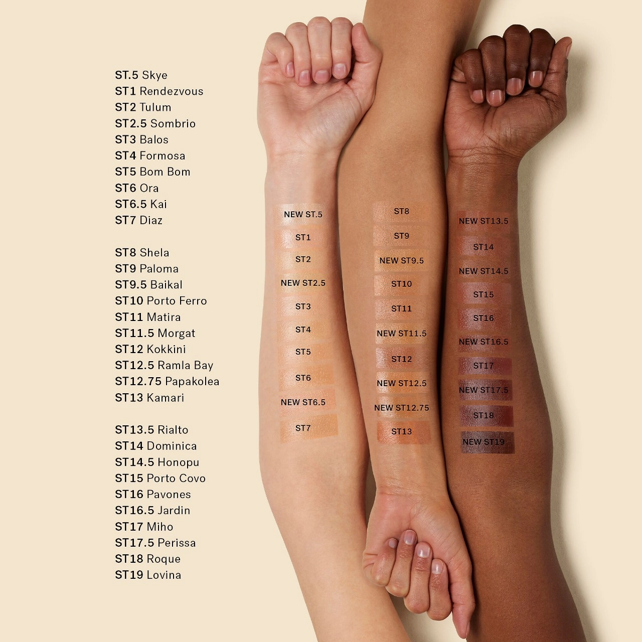 ILIA Super Serum Skin Tint SPF 40 Foundation Color: Porto Ferro ST10 - Medium with Warm Undertones - Image 4