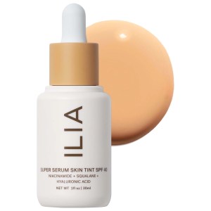 ILIA Super Serum Skin Tint SPF 40 Foundation Color: Ora ST6 - Light with Warm Undertones
