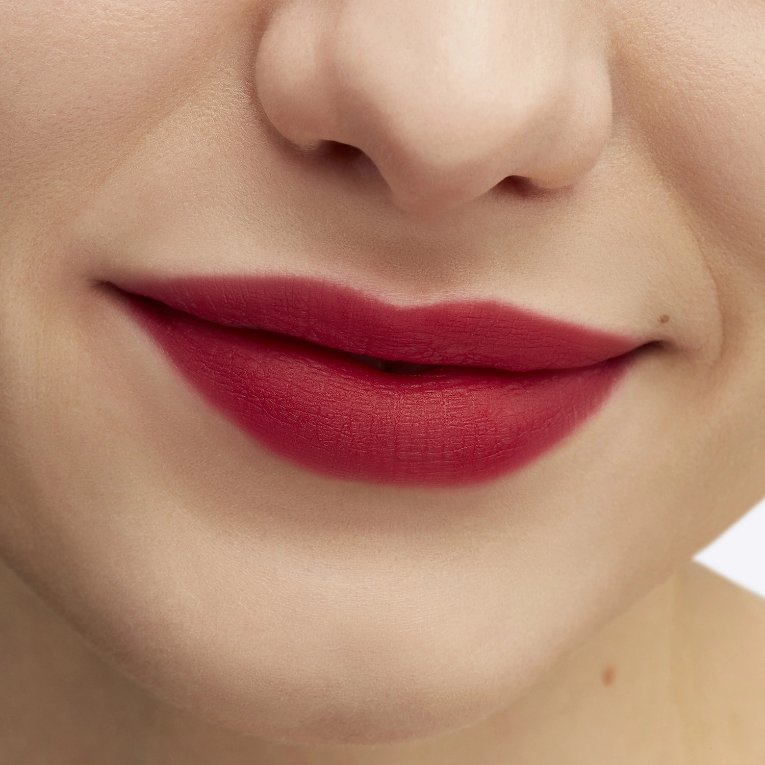 MAC Cosmetics Powder Kiss Lipstick Color: Ruby - True Red - Image 3
