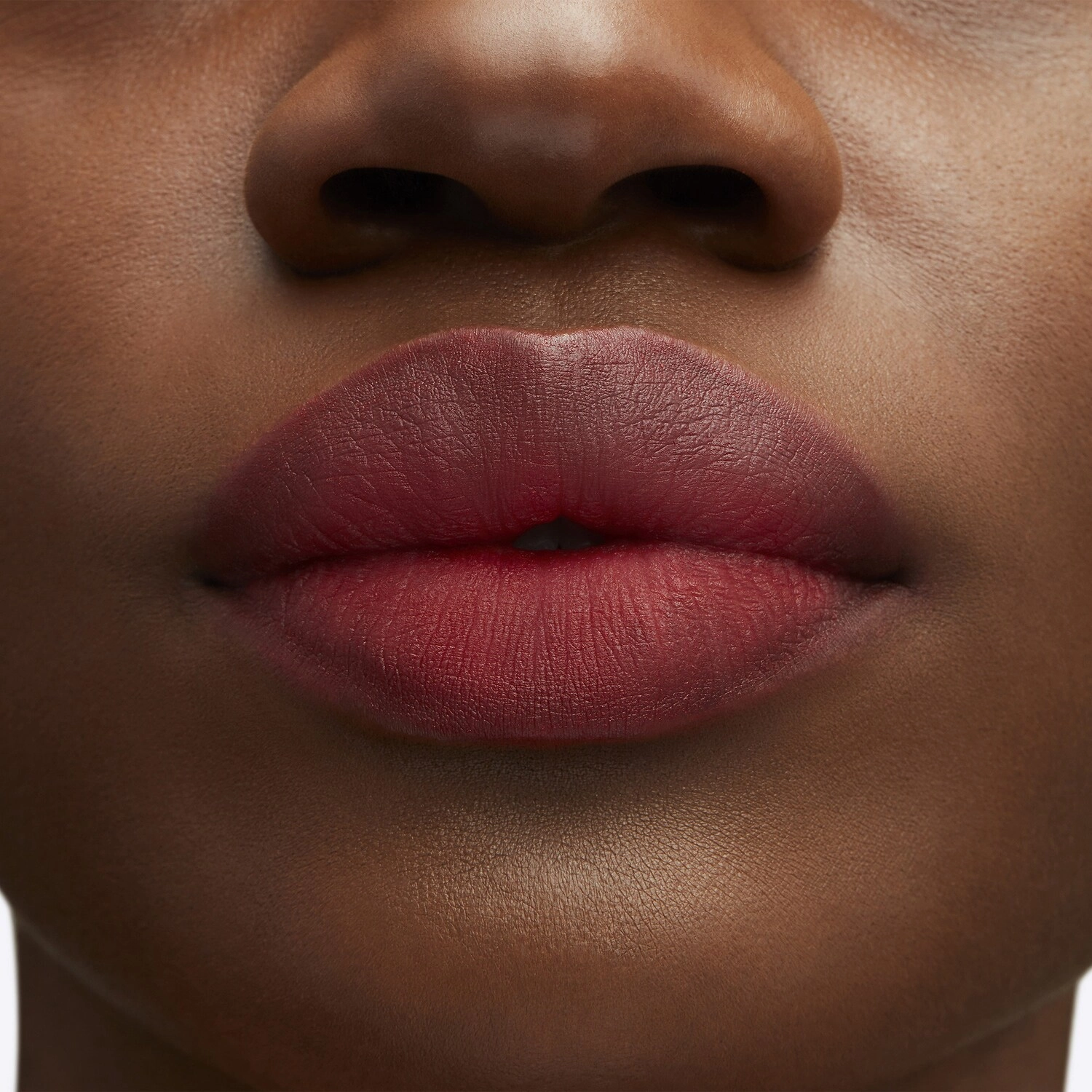 MAC Cosmetics Powder Kiss Lipstick Color: Ruby - True Red - Image 4