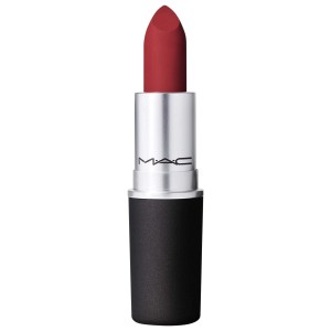 MAC Cosmetics Powder Kiss Lipstick Color: Ruby - True Red
