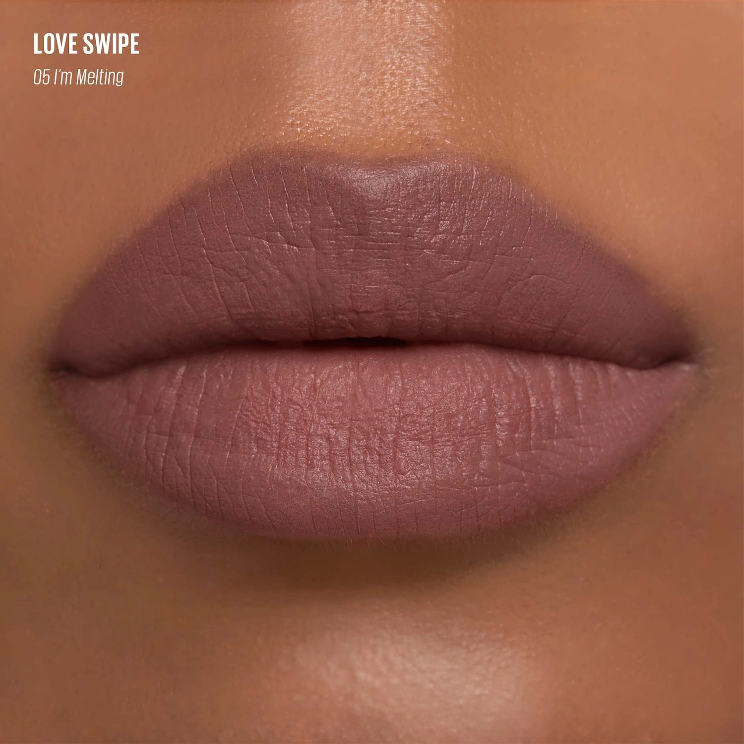 Kaja LOVE SWIPE Lightweight Cushiony Lip Mousse - Color: 05 I'm Melting - Mauve Plum - Image 4