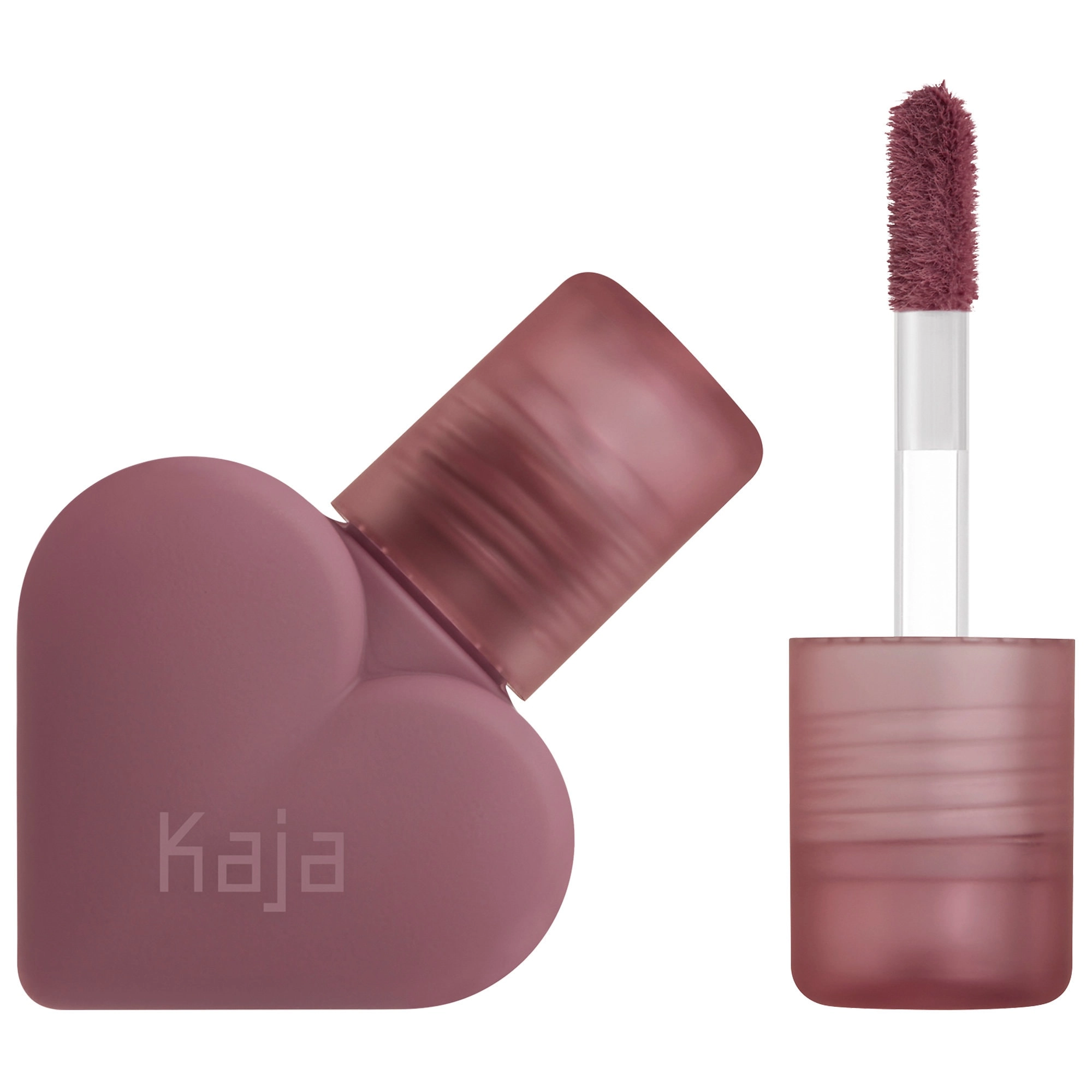 Kaja LOVE SWIPE Lightweight Cushiony Lip Mousse - Color: 05 I'm Melting - Mauve Plum