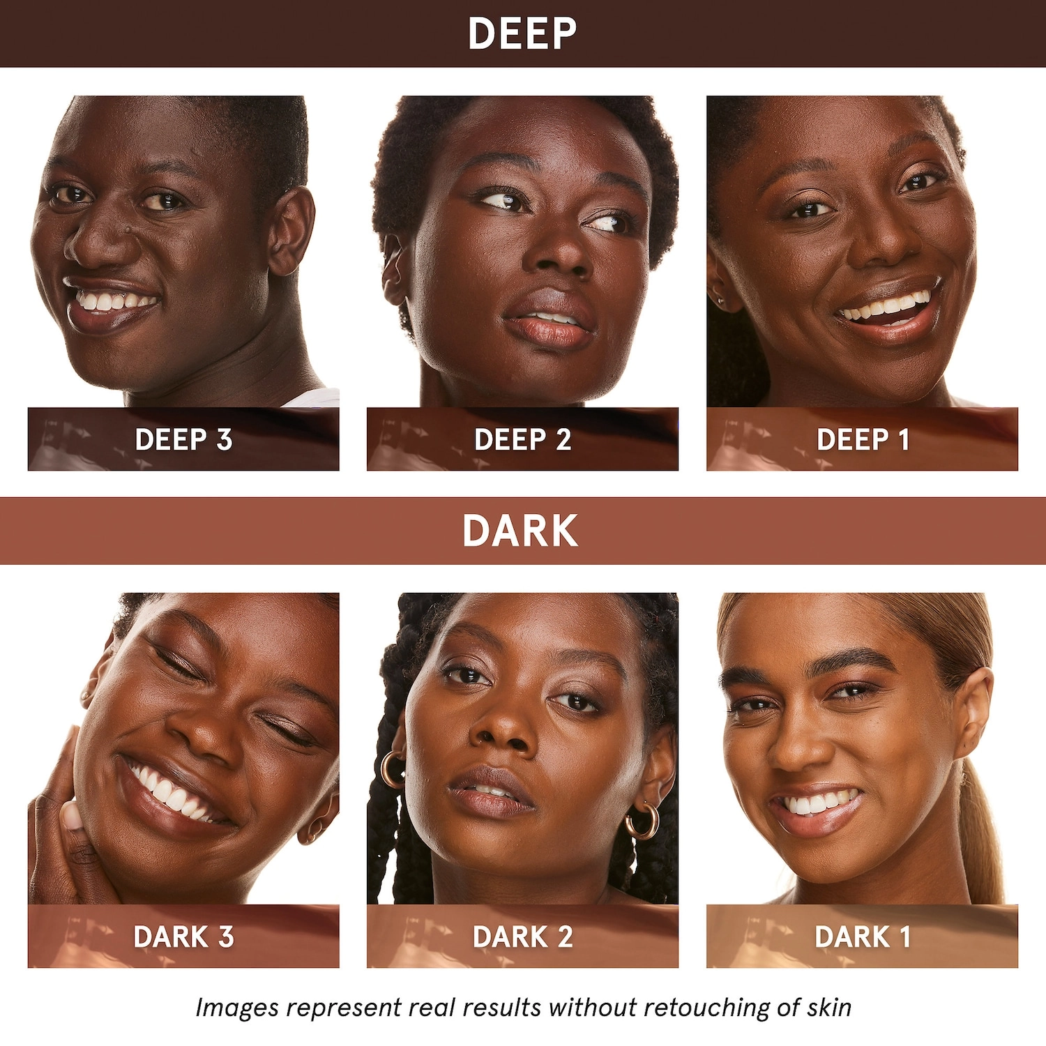 ONE/SIZE by Patrick Starrr Turn Up the Base Blurring Foundation Color: Deep 3 - Very Deep, Neutral Undertones - Image 4