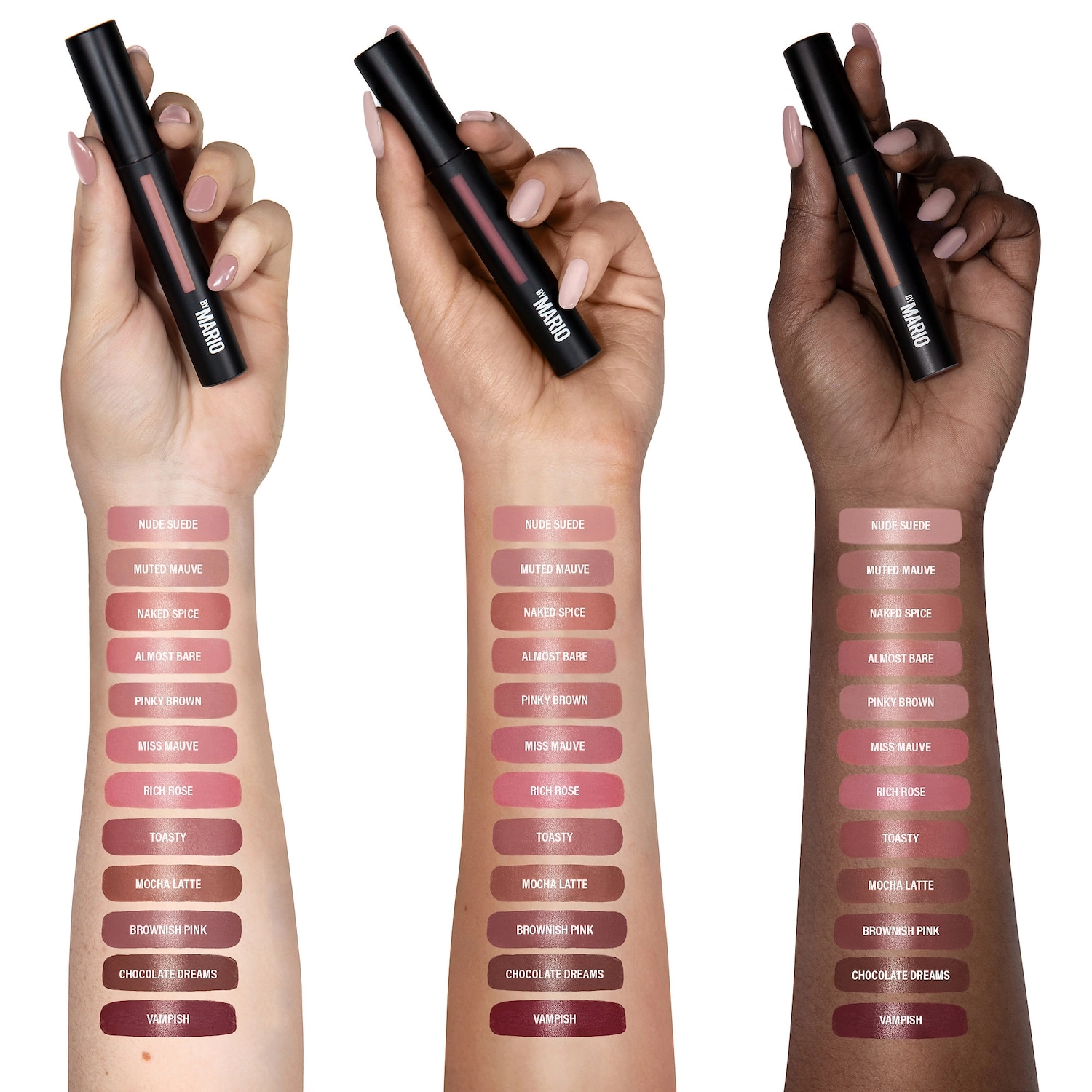MAKEUP BY MARIO Ultra Suede™ Cozy Lip Creme - Color: Naked Spice - Image 4