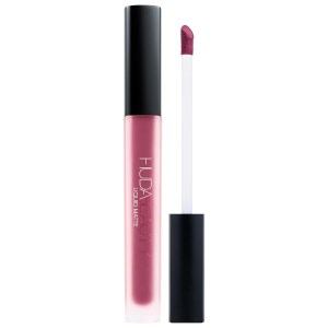 HUDA BEAUTY Liquid Matte Ultra-Comfort Transfer-proof Lipstick - Trophy Wife, Rose Wood