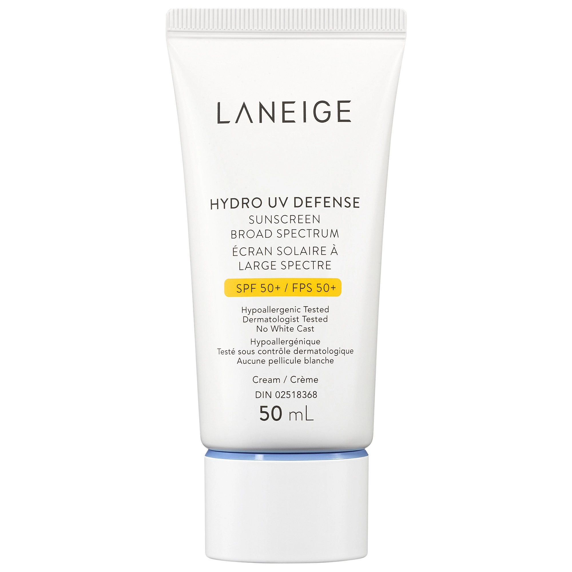 LANEIGE Hydro UV Defense Sunscreen Broad Spectrum SPF 50 - 1.7 oz/50 mL