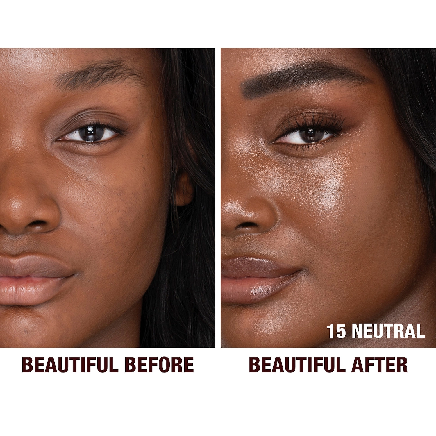 Charlotte Tilbury Beautiful Skin Medium Coverage Liquid Foundation with Hyaluronic Acid Color: 15 Neutral - Image 2