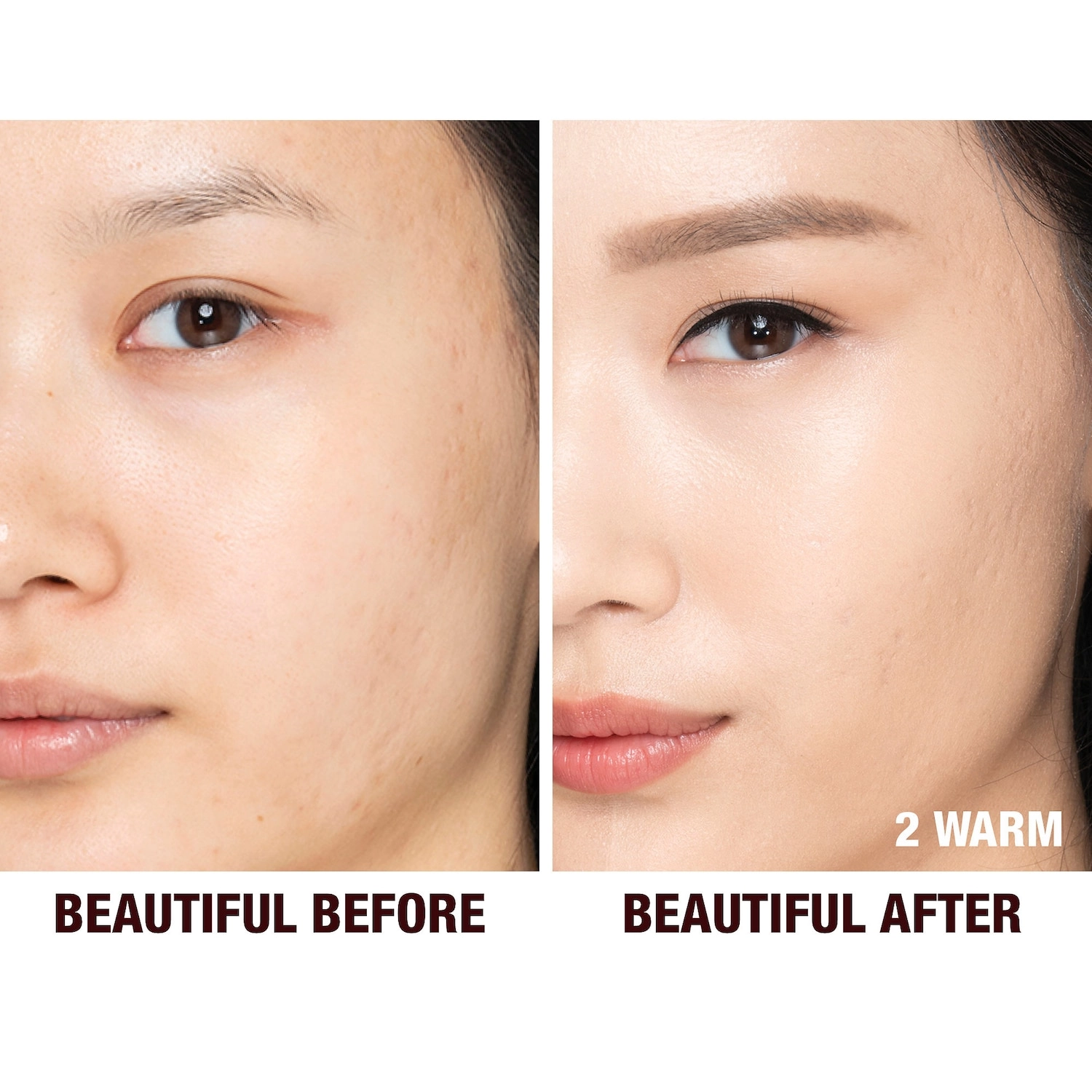 Charlotte Tilbury Beautiful Skin Medium Coverage Liquid Foundation with Hyaluronic Acid Color 2 Warm - Image 3