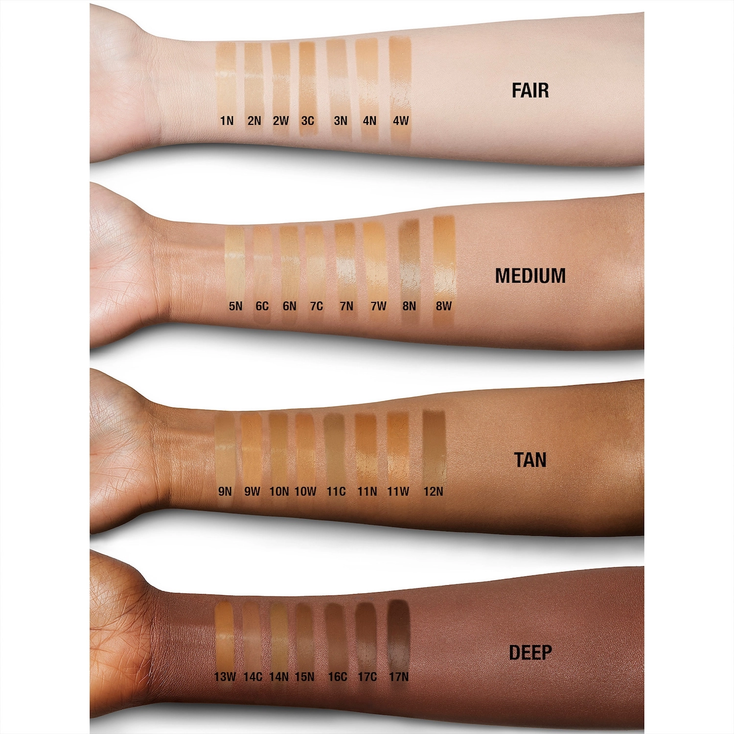 Charlotte Tilbury Beautiful Skin Medium Coverage Liquid Foundation with Hyaluronic Acid Color: 17 Neutral - Deepest with Neutral Undertones - Image 8