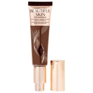 Charlotte Tilbury Beautiful Skin Medium Coverage Liquid Foundation with Hyaluronic Acid Color: 17 Neutral - Deepest with Neutral Undertones