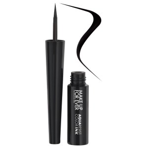 MAKE UP FOR EVER Aqua Resist Color Ink 24HR Waterproof Liquid Eyeliner - 1 Matte Charcoal