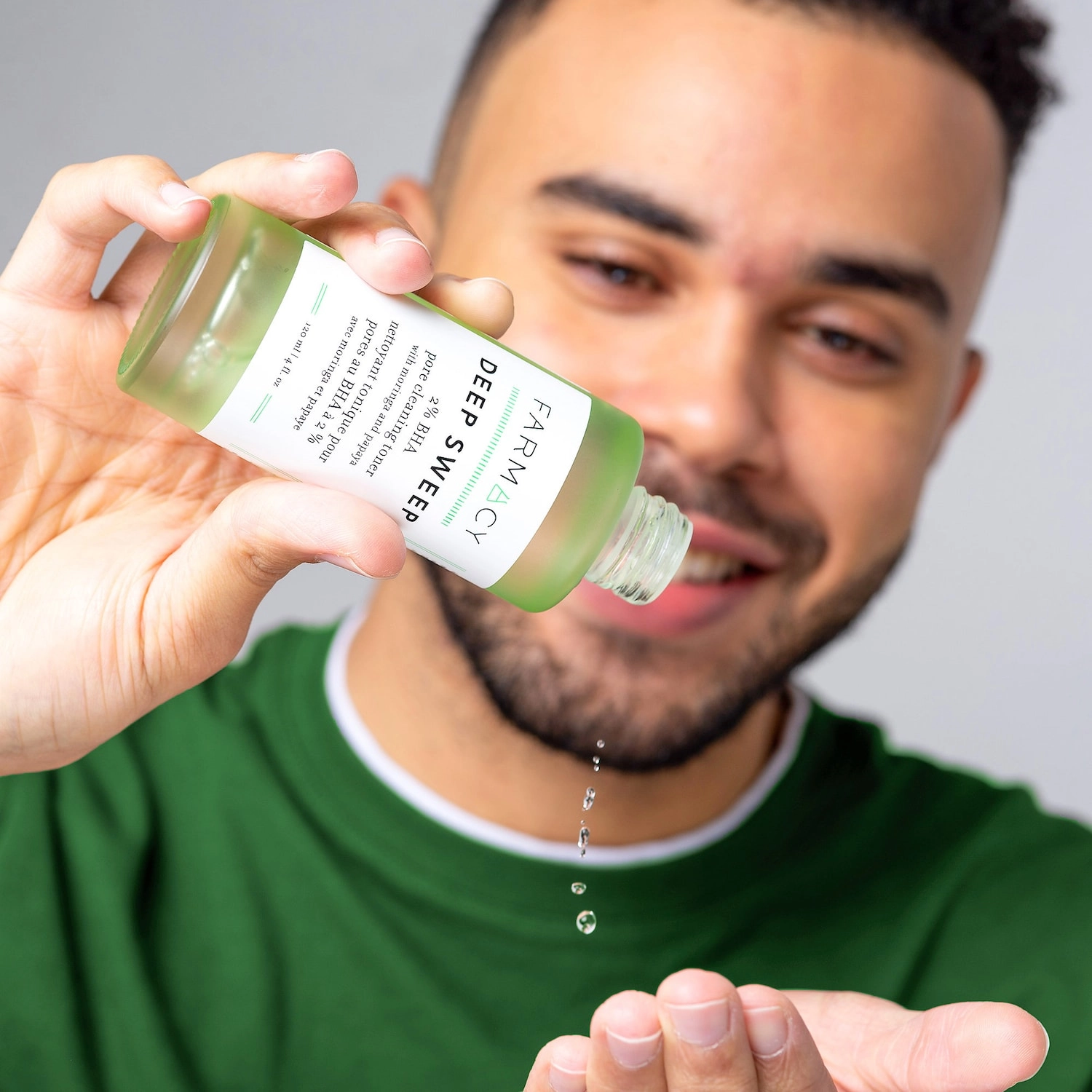 Farmacy Deep Sweep 2% BHA Pore Cleaning Toner with Moringa + Papaya - Vegan, 1.7 oz/50 mL - Image 4