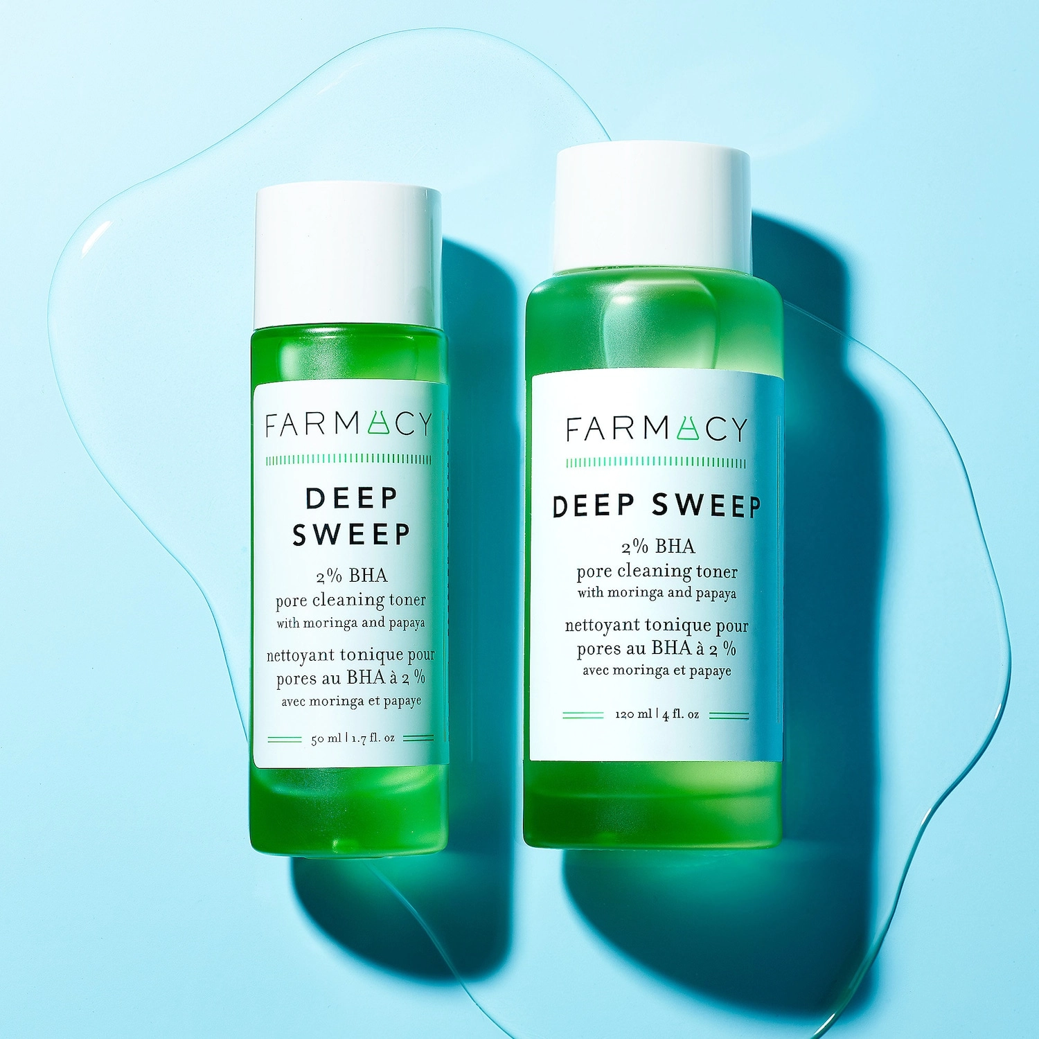 Farmacy Deep Sweep 2% BHA Pore Cleaning Toner with Moringa + Papaya - Vegan, 1.7 oz/50 mL - Image 13