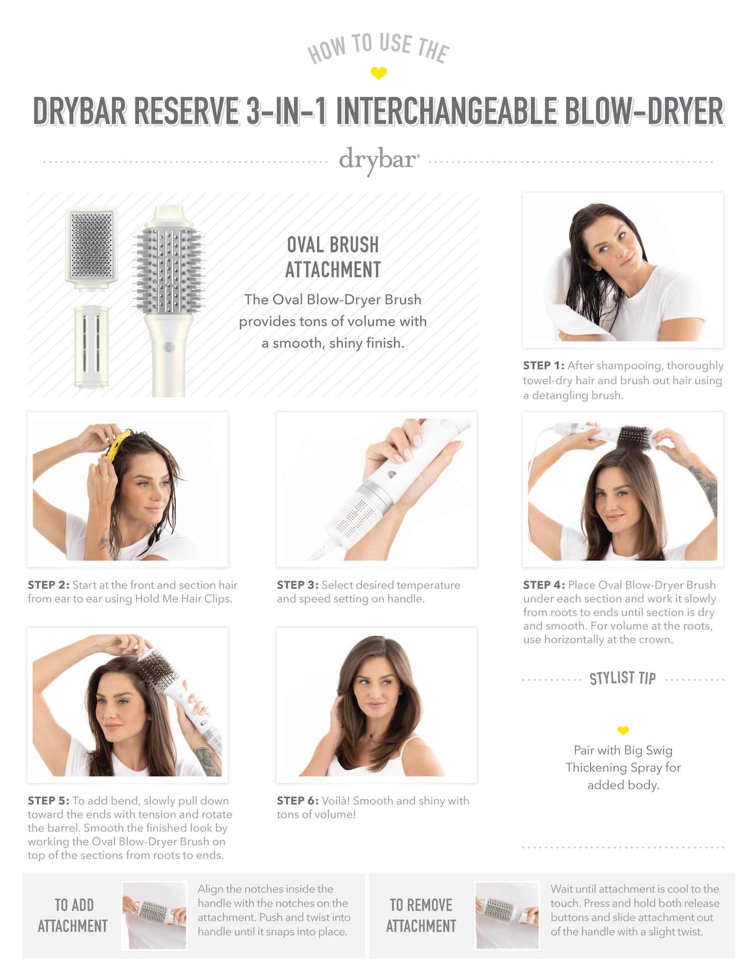 Drybar Reserve 3-in-1 Interchangeable Blow-Dryer - Image 4