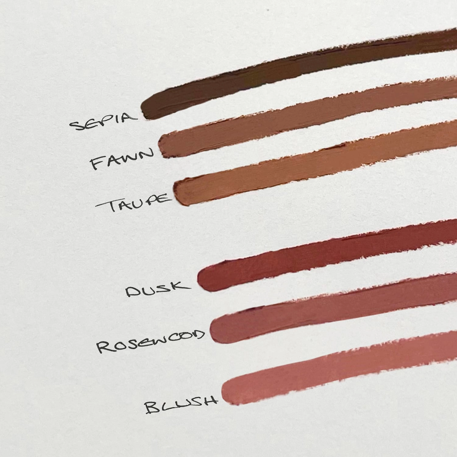 REFY Lip Sculpt Lip Liner and Setter - Dusk, Dark Mahogany Pink, Vegan, Recyclable Packaging, Matte Finish - Image 2