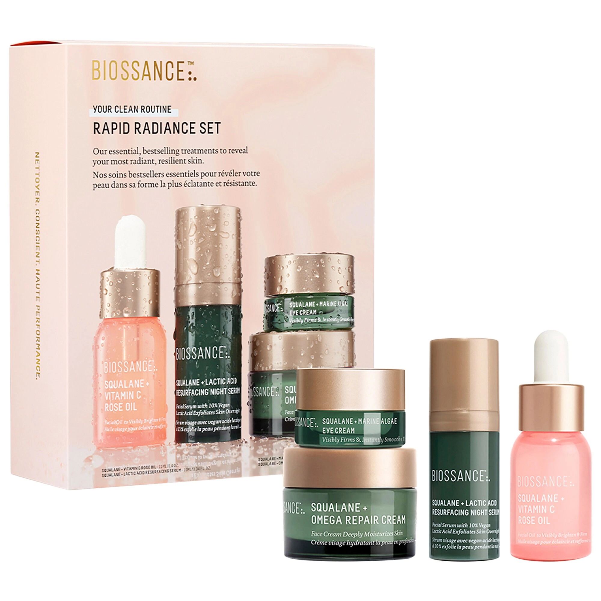 Biossance Rapid Radiance Set