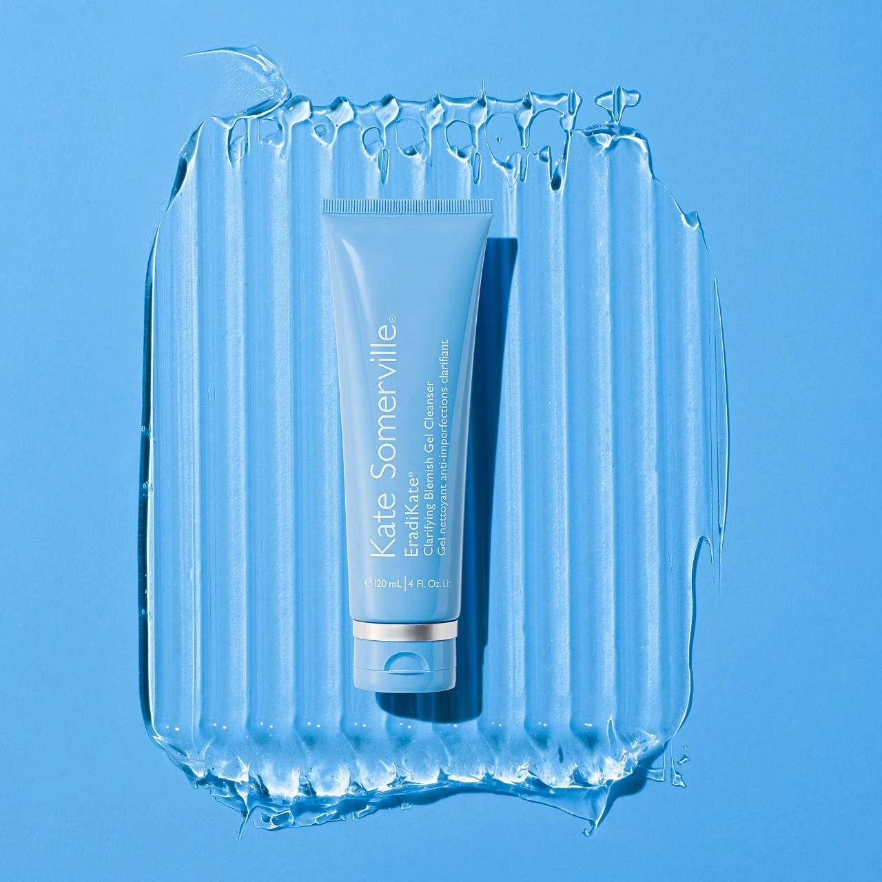 Kate Somerville EradiKate™ Clarifying Blemish Gel Cleanser with Salicylic Acid, Prebiotic Complex & Niacinamide 4 oz/120 mL - Image 5