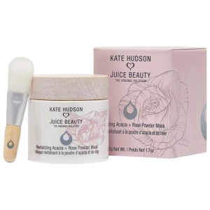 Juice Beauty Revitalizing Acacia + Rose Powder Mask 1.7 oz/50 mL Hyaluronic Acid Vitamin C