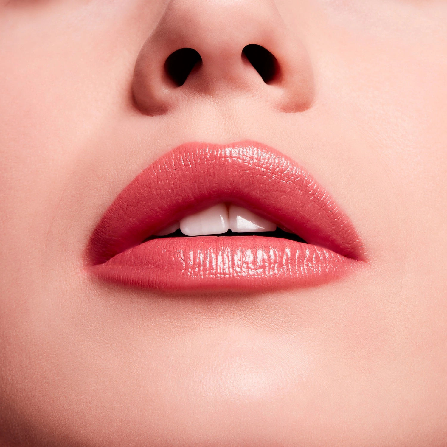 MAC Cosmetics Lustreglass Lipstick Can You Tell - Nude Pink - Image 6