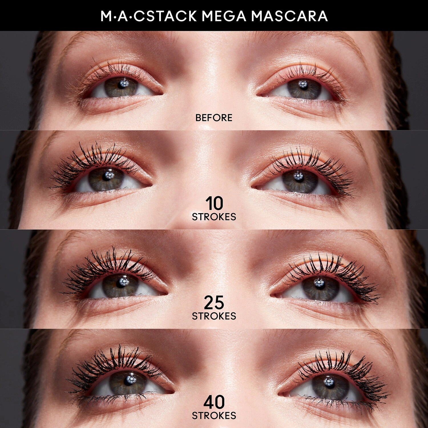 MAC Cosmetics Macstack Mascara Volumizing Long-wearing Lengthening Without Formaldehydes Curling Without Parabens - Image 3