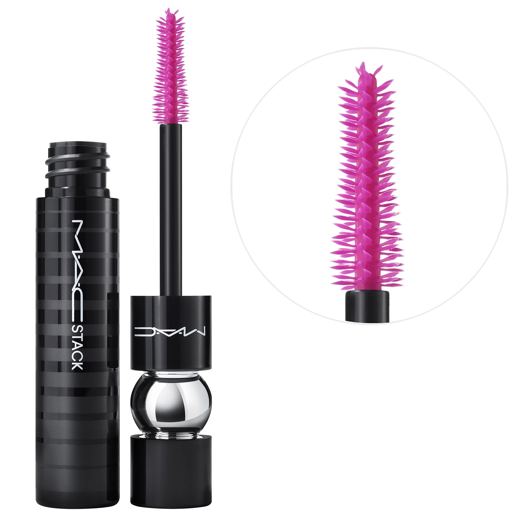 MAC Cosmetics Macstack Mascara Volumizing Long-wearing Lengthening Without Formaldehydes Curling Without Parabens