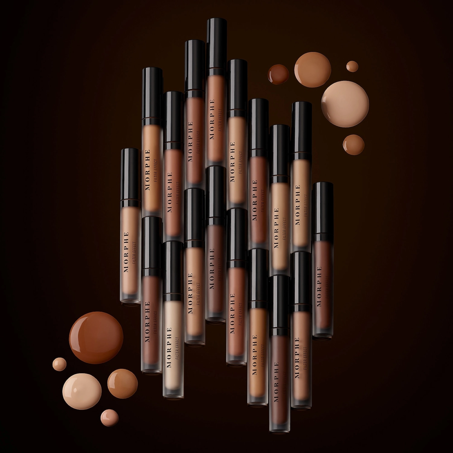 Morphe Filter Effect Soft Radiance Concealer Deep 34 - Deep with Peach Undertones Hyaluronic Acid - Image 12