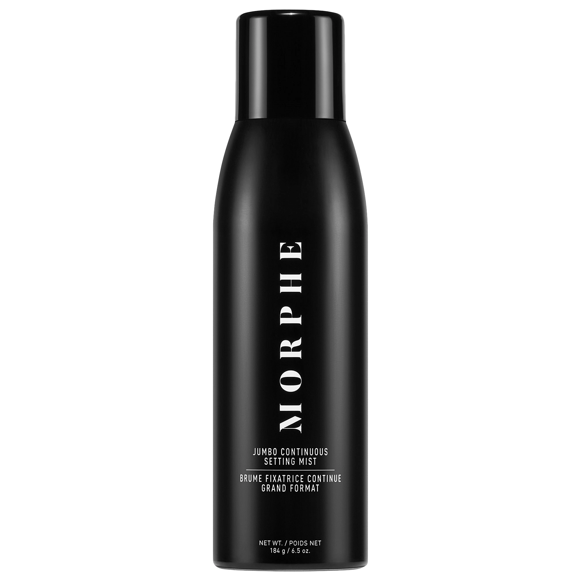 Morphe Continuous Setting Mist Jumbo 6.6 oz/184g Radiant Finish for Combination and Dry Skin