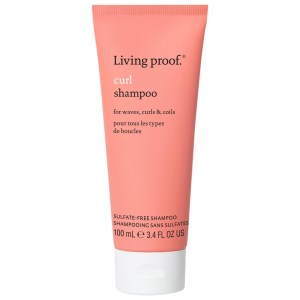 Living Proof Mini Curl Shampoo 3.4 oz/100 mL - Damage Clean, Curl-Enhancing, Frizz Control, Sulfate-Free