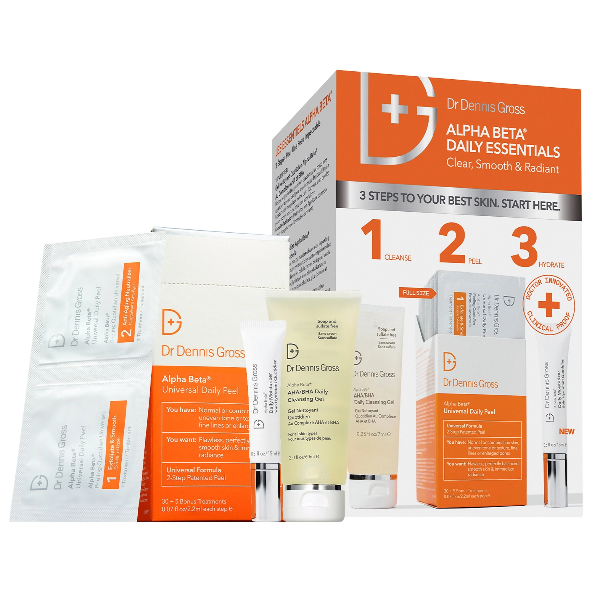 Dr. Dennis Gross Skincare Alpha Beta Daily Essentials - Universal