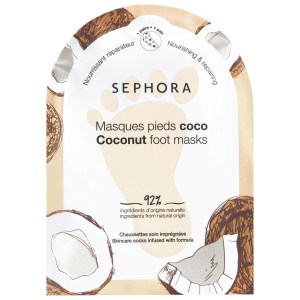 SEPHORA COLLECTION Clean Foot Mask 1 Pair Coconut - Nourishing and Soothing