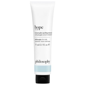 Philosophy Hope In a Jar Instant Glow Peeling Mousse 2.5 oz/75 mL Vegan AHA/Glycolic Acid