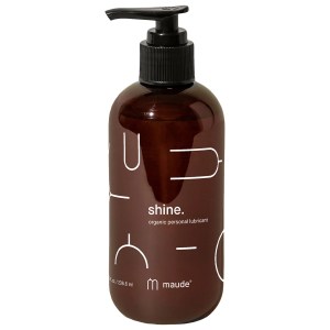 Maude Shine - Ultra-Hydrating Organic Aloe-Based Personal Lubricant 8 oz/237 mL Vegan Fragrance-Free Clean