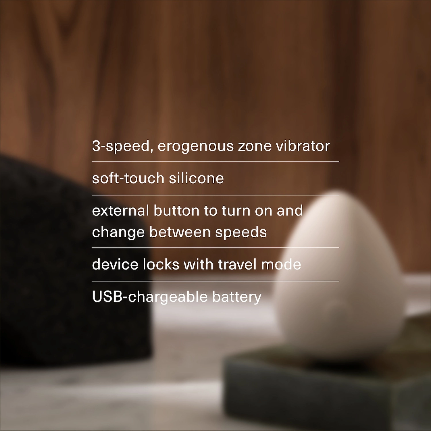 Maude Drop - 3-Speed All-Over Vibrator in Grey - Image 3
