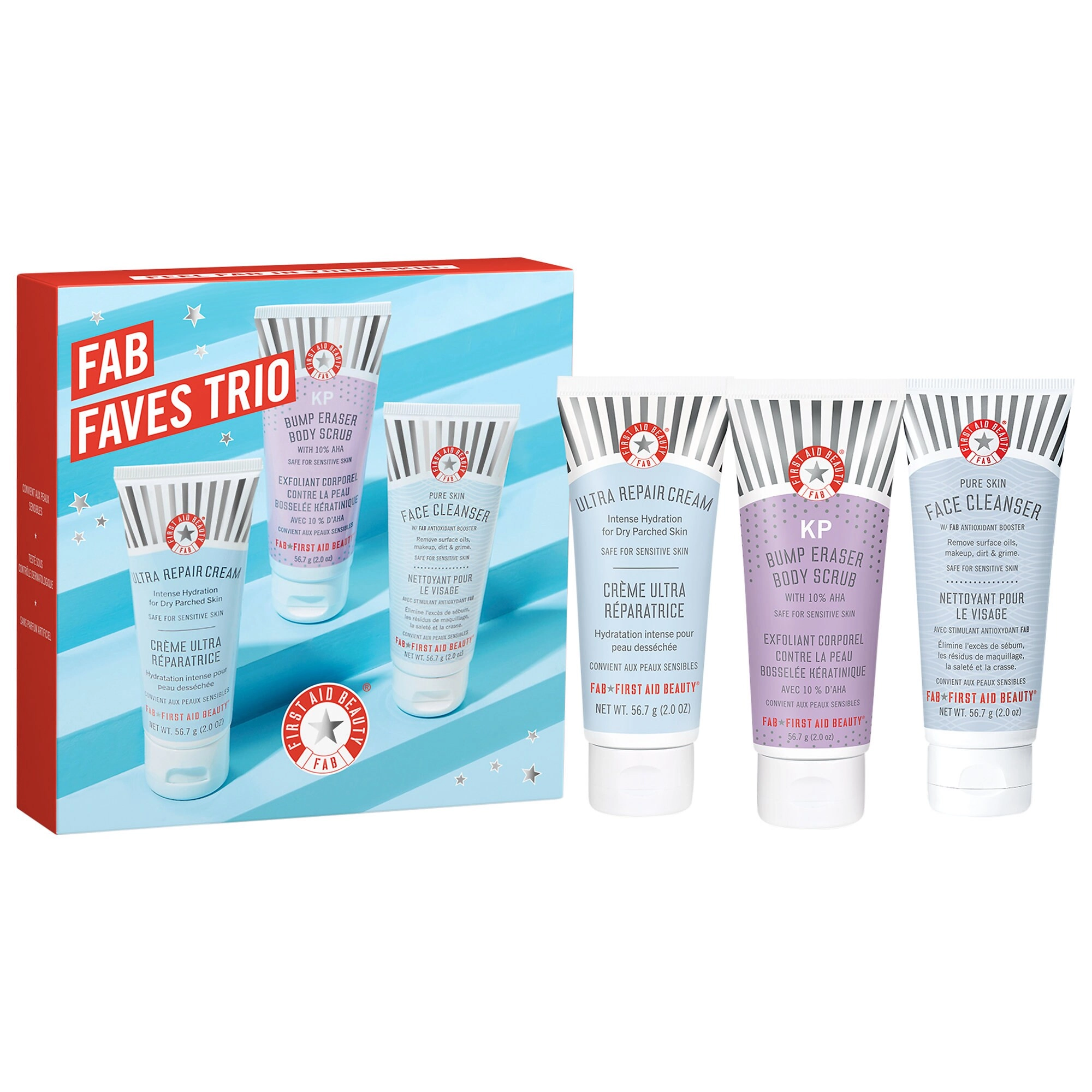 First Aid Beauty FAB Faves Trio
