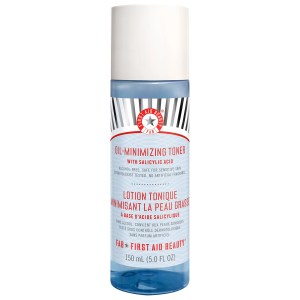 First Aid Beauty Oil-Minimizing Toner with Salicylic Acid 5 oz/150 mL for Oily Skin