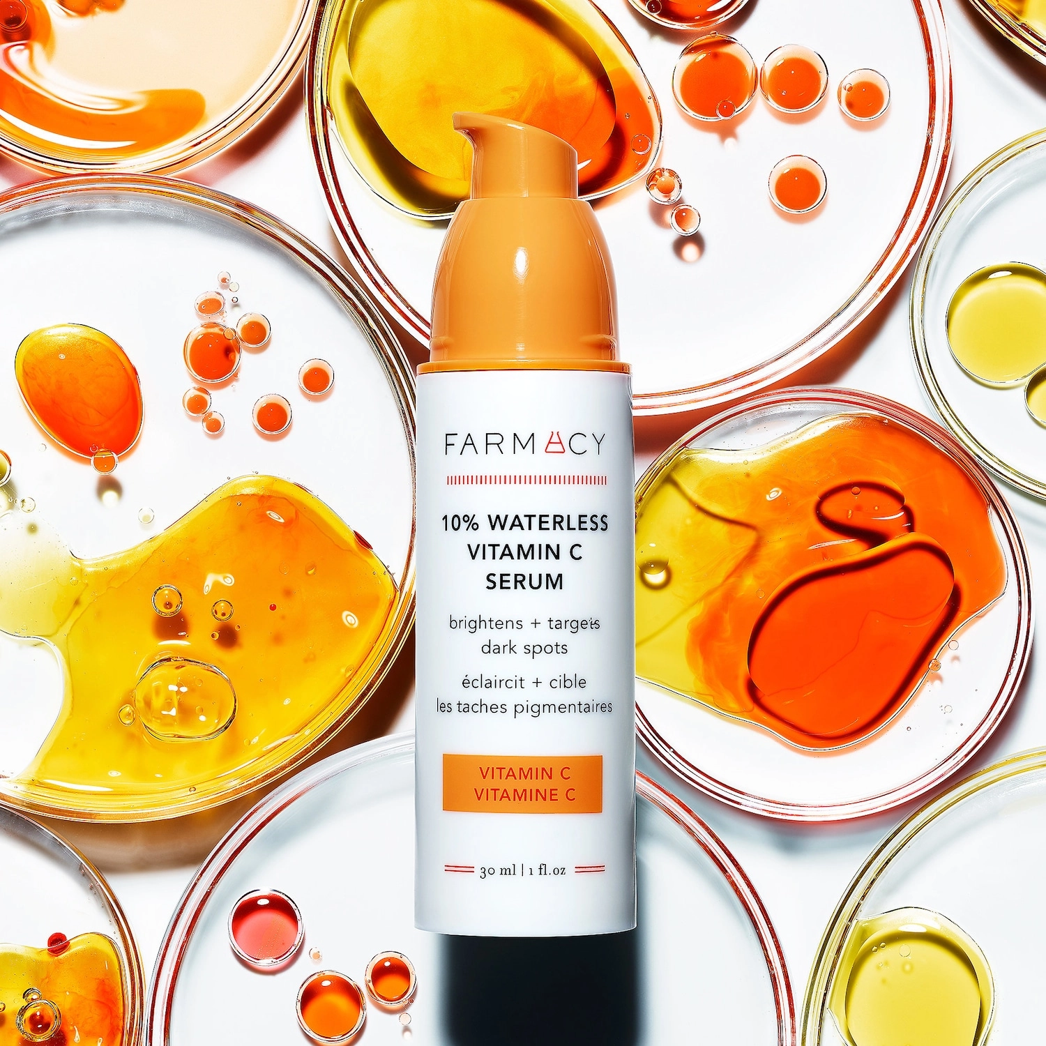 Farmacy 10% Waterless Vitamin C Serum - Size: 1 oz/30 mL - Good for Uneven Texture, Loss of Firmness, and Dark Spots - Image 2