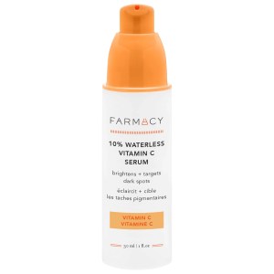 Farmacy 10% Waterless Vitamin C Serum - Size: 1 oz/30 mL - Good for Uneven Texture, Loss of Firmness, and Dark Spots