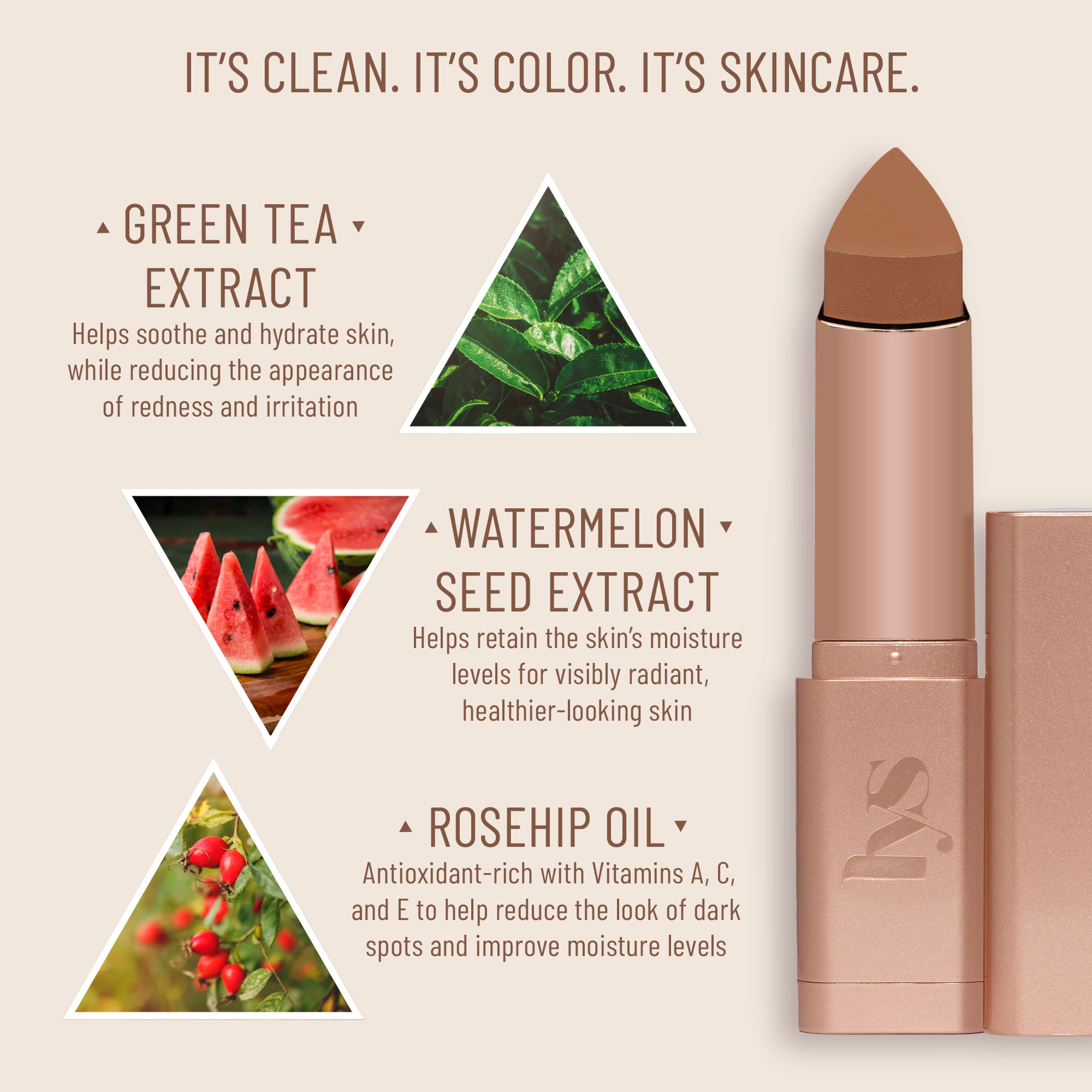 LYS Beauty No Limits Cream Bronzer and Contour Stick - Harmony Medium Color - Image 4