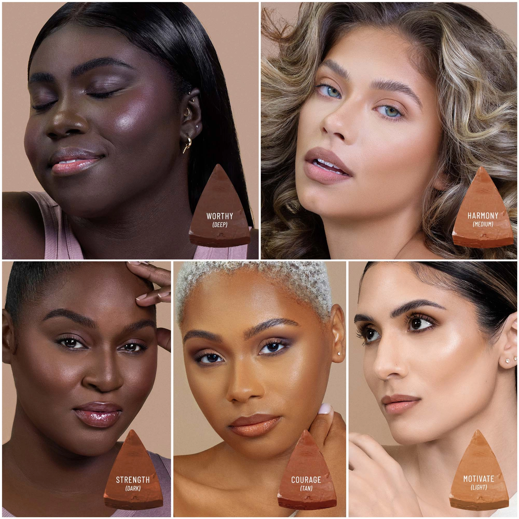 LYS Beauty No Limits Cream Bronzer and Contour Stick - Harmony Medium Color - Image 3