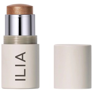 ILIA Multi-Stick Cream Blush + Highlighter + Lip Tint Color: In the City - Bronze Pearl