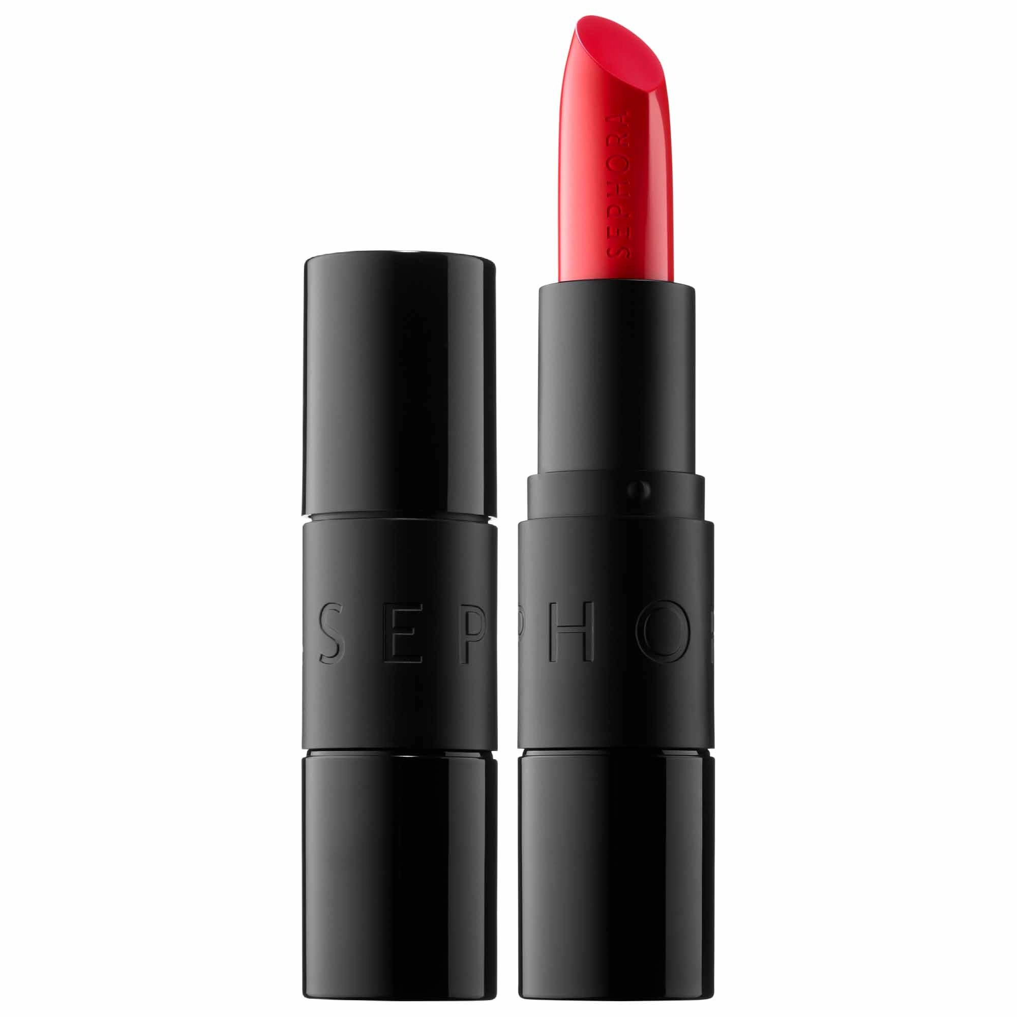 SEPHORA COLLECTION Satin Hydrating Lipstick - 16 Firece Fire (Orange) Vegan Stick Formula