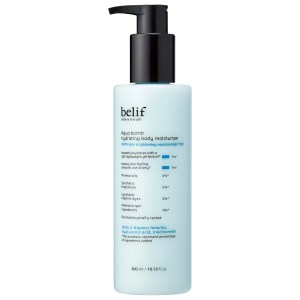 belif Aqua Bomb Hydrating Body Moisturizer with Niacinamide and Hyaluronic Acid 10.13 oz/300 mL