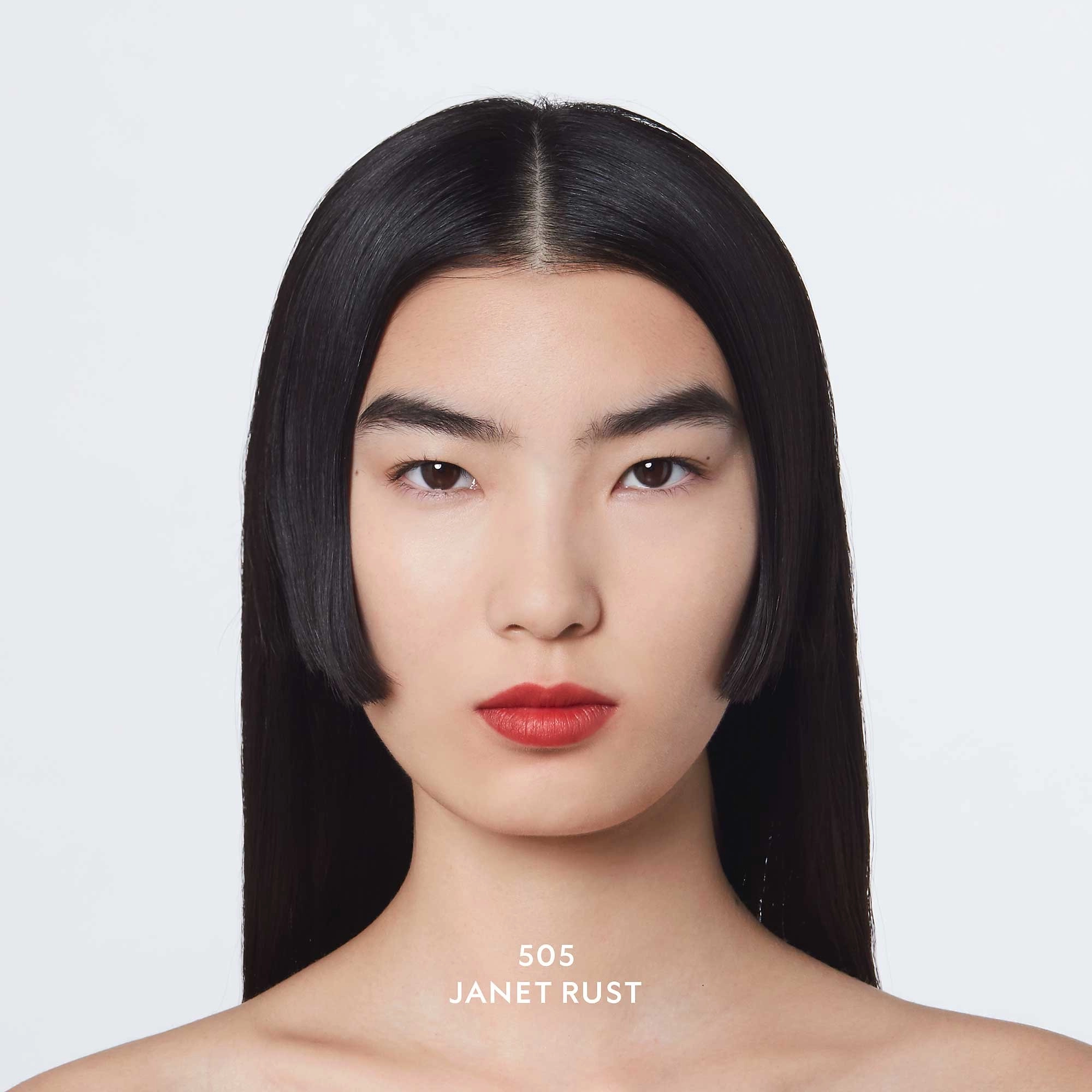 Gucci Transfer-Proof Matte Liquid Lipstick Color: 505 Janet Rust - Soft Matte Red Lipstick - Image 9