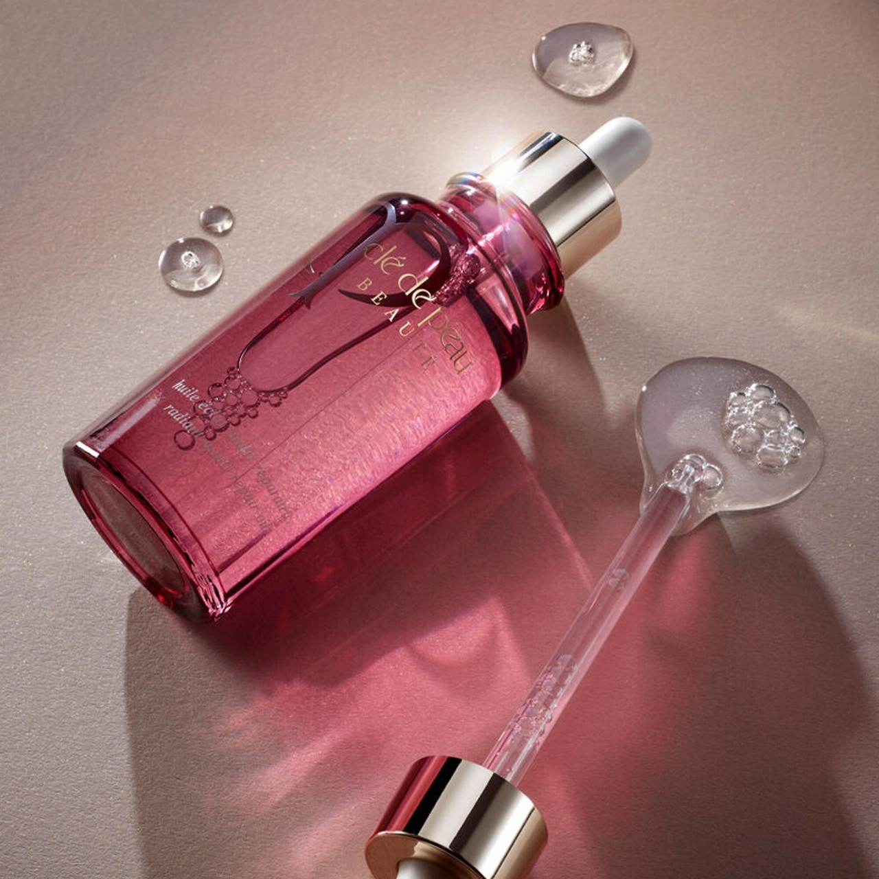 Clé de Peau Beauté Radiant Multi Repair Oil 2.5 oz/75 mL Plumping Hydrating Dryness - Image 3
