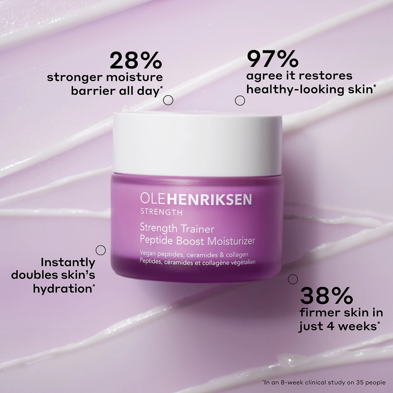 OLEHENRIKSEN Mini Skin Barrier Strengthening Moisturizer with Peptides and Niacinamide 0.5 oz / 15 mL Hyaluronic Acid - Image 11