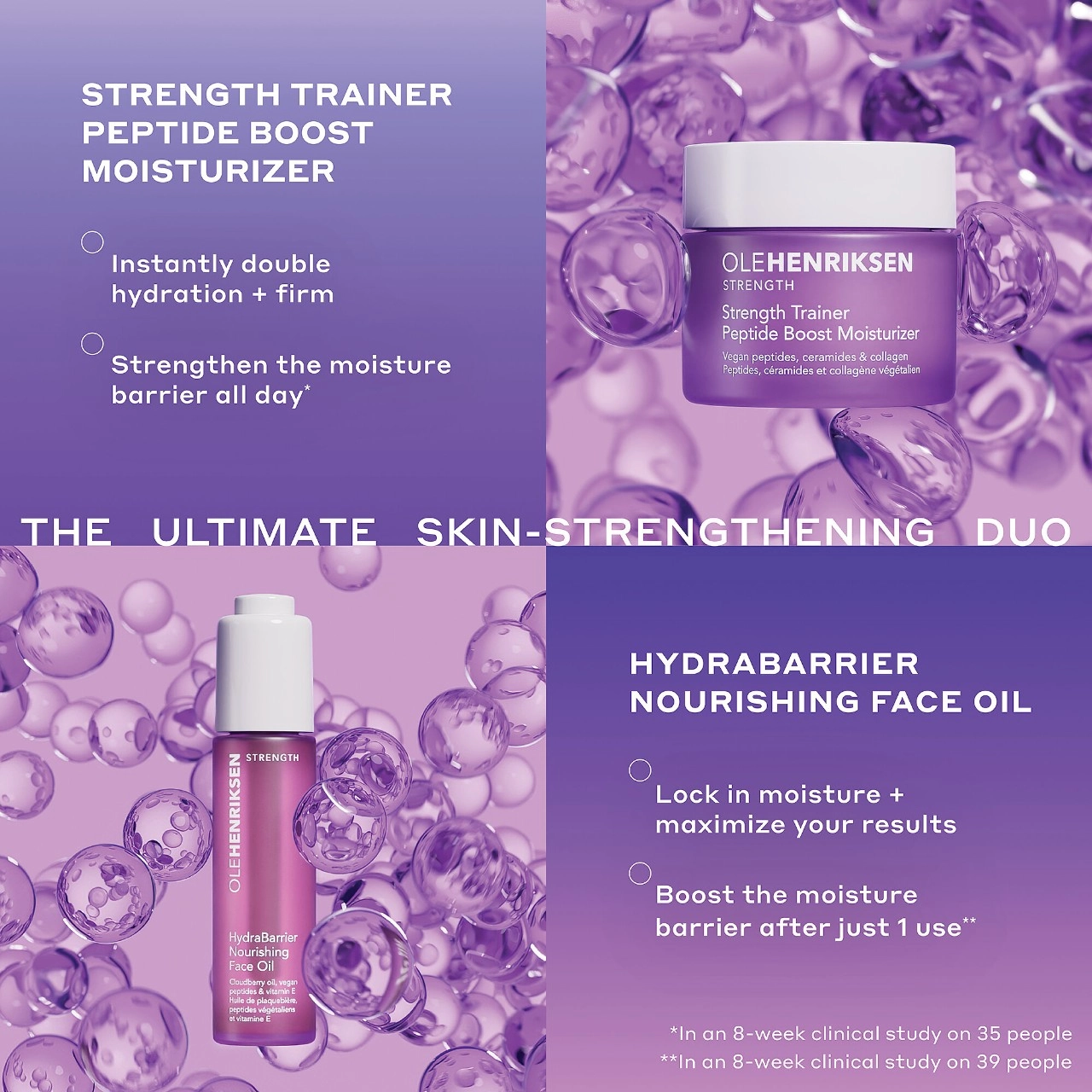 OLEHENRIKSEN Mini Skin Barrier Strengthening Moisturizer with Peptides and Niacinamide 0.5 oz / 15 mL Hyaluronic Acid - Image 8