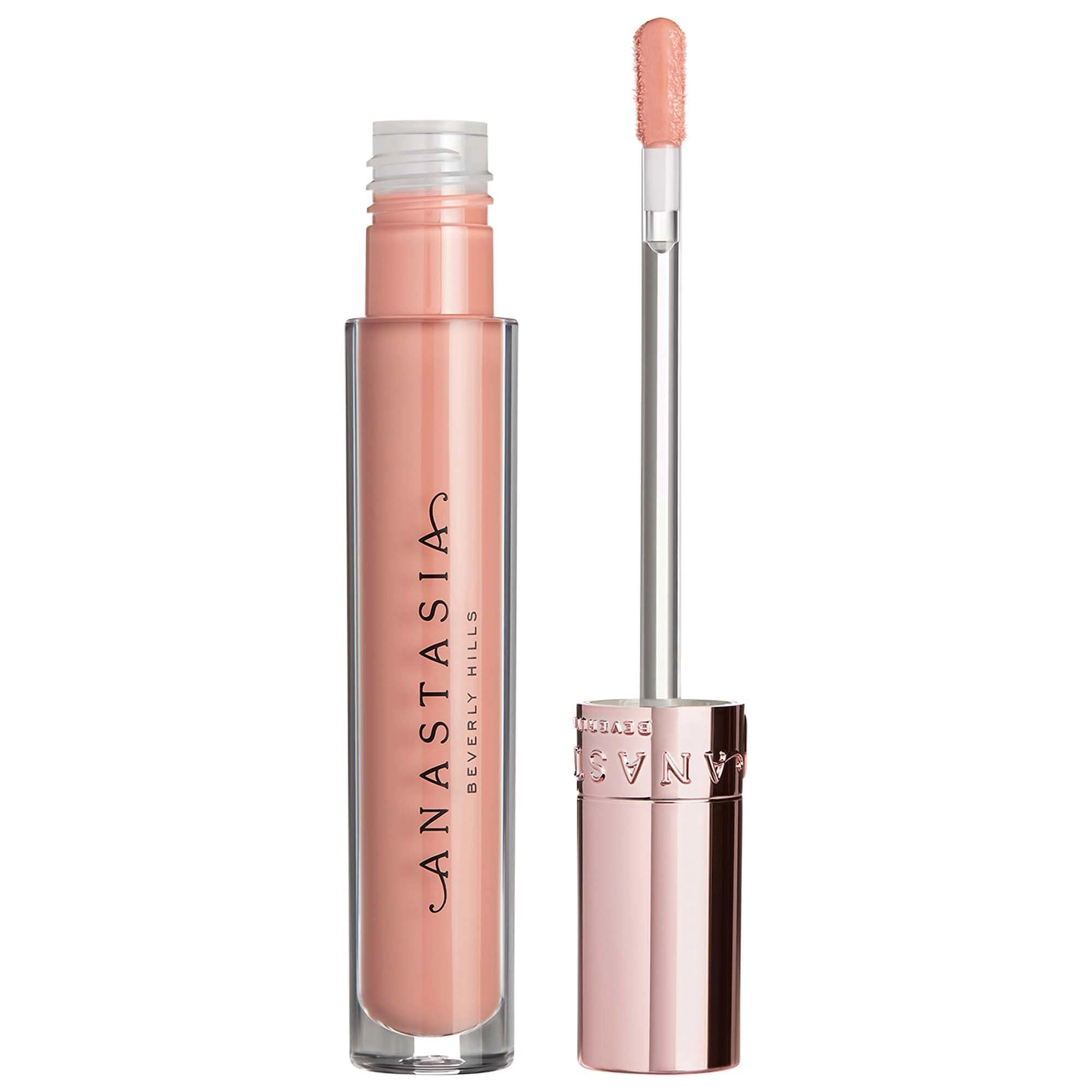 Anastasia Beverly Hills Tinted Lip Gloss - Peachy Nude, Liquid Formula, High Shine Finish