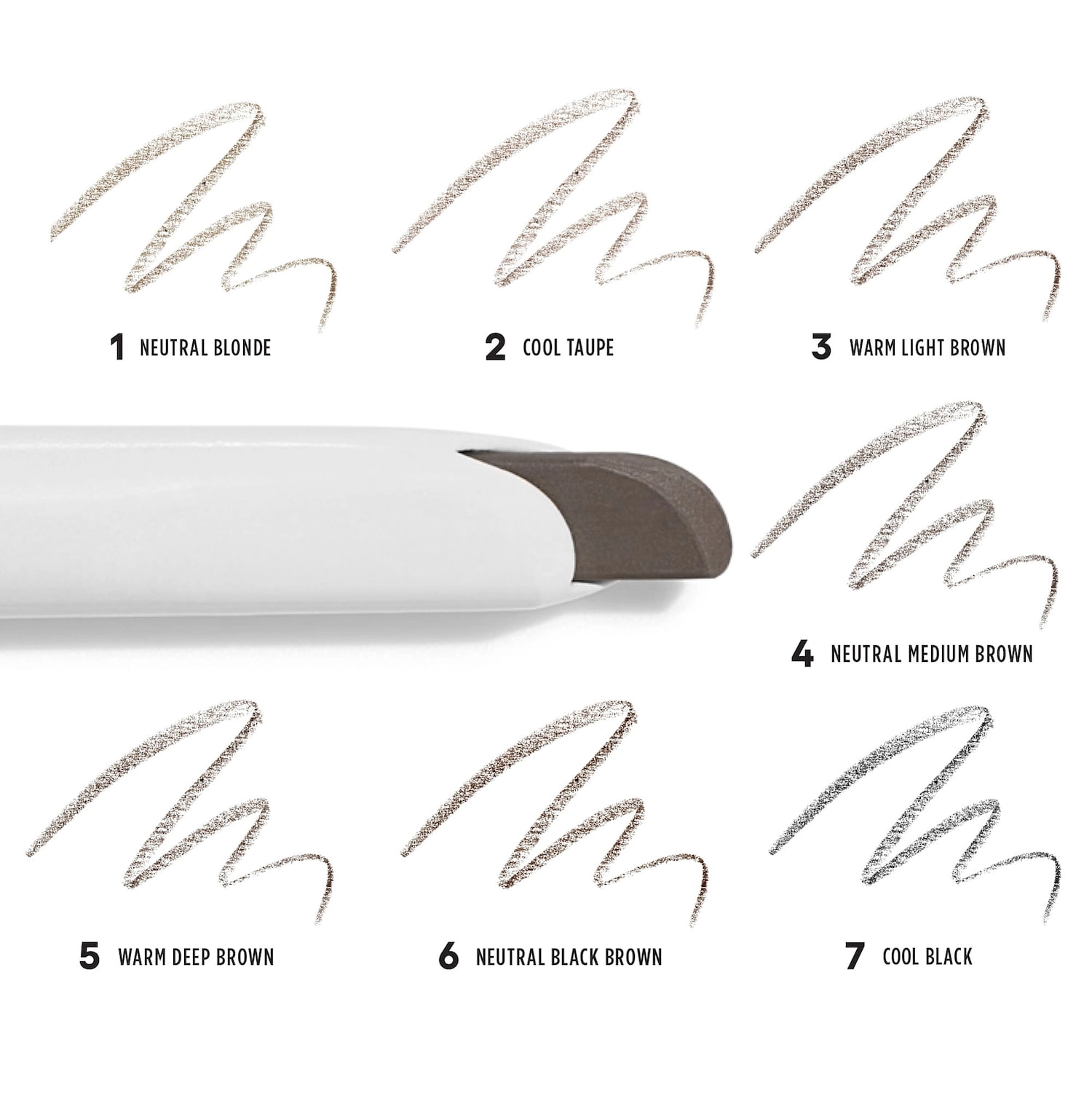 GXVE BY GWEN STEFANI Most Def Clean Instant Definition Sculpting Eyebrow Pencil Color: 7 - Cool Black - Image 9